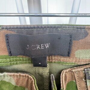 BRAND NEW J Crew Camo/Military Pants - size 4